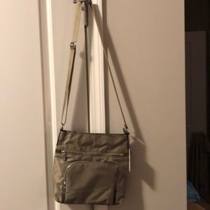 NWT micro fiber cross body purse!!